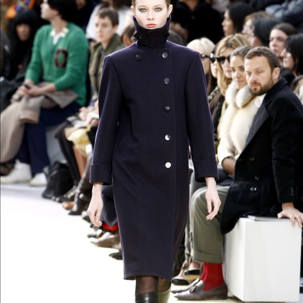CÉLINE F/W 2010 Phoebe Philo Wool Coat